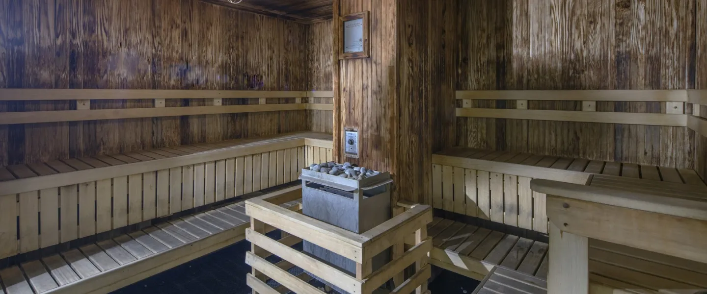 YMCA Louisville Clark County branch sauna