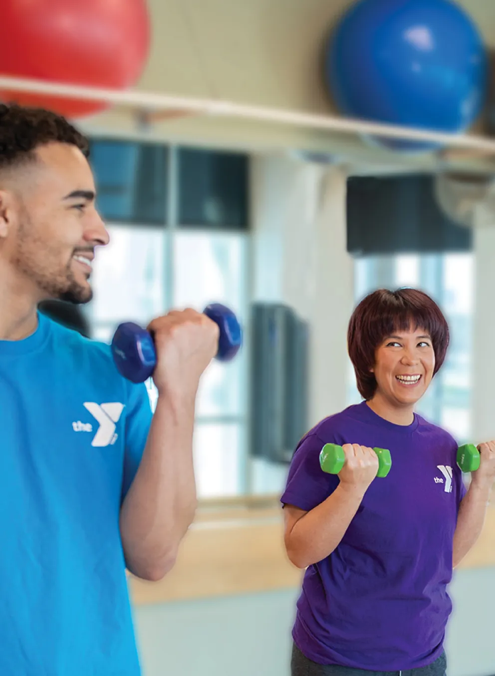 Group Fitness Class with weights